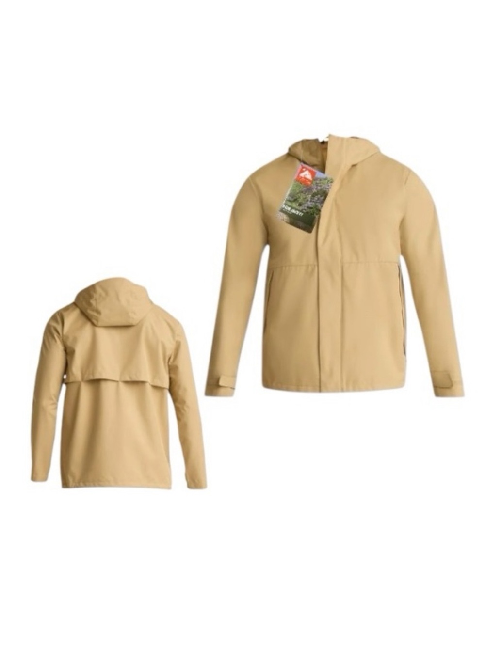 Ozark Trail Tan Jacket Lightweight Versatile Design